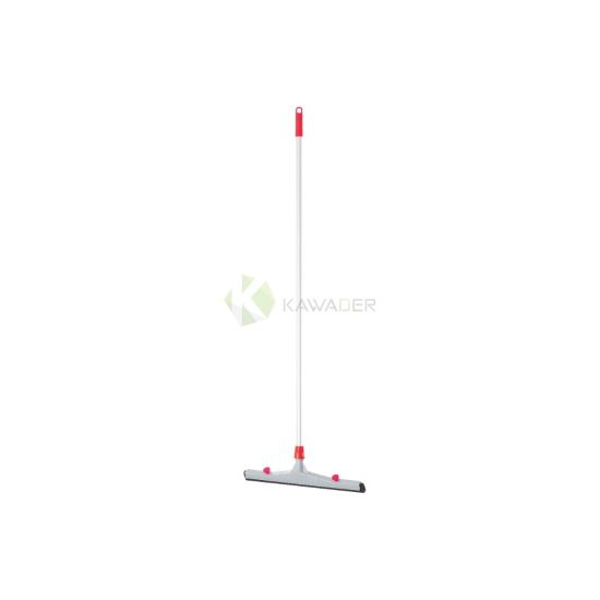 Floor Squeegee with Black Foam Rubber – 55 cm - Red - From Piokit
