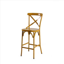 Bar Aluminium Chair – 116CM From PIOKIT - Vintage Yellow
