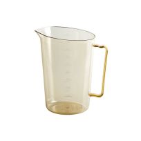 High Heat Amber Plastic Measuring Cup 4LT From CAMBRO