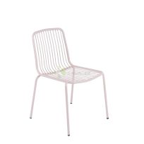Steel Chair – 82CM From PIOKIT – Matt Light Pink