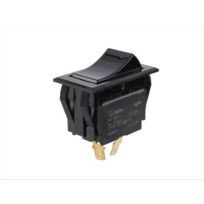 Bunn Rocker Switch, On/Off, Black, SPST
