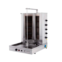 Gas Doner V Type Grill 55GUD With 10 Knobs – 200Kg From OZTI