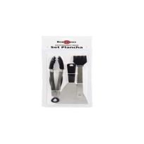 Accessories Set, (Includes Spatula, Soft Brush & A Tong) From KRAMPOUZ