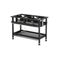 Table Straight Burners Gas - 2 Burners From PIOKIT