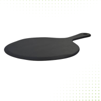 Plastic Pizza Cutting Board With Handle - Round from MISKA
