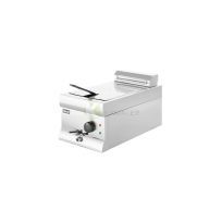 Stainless Steel Potato Single Electric Deep Fryer With Faucet – 9L  From LINCAT
