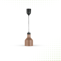 Decorative Heat Lamp – E-Type From PIOKIT - Brown
