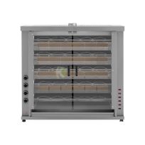 Gas Chicken Rotisserie Machine – 5 Skewers (25 Pieces) From NORTH