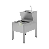 51cm Stainless Steel Mop and Hand Sink - from Piokit