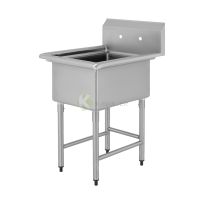 60cm Single Bowl Stainless Steel Sink Without Drainboard - from Piokit