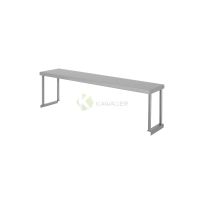 120cm Stainless Steel Overshelf for Worktables - from Piokit