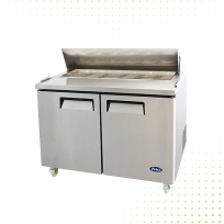 Stainless Steel Double Doors Refrigerator Prep Table – 516 LT From PIOKIT 
