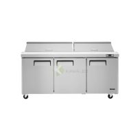 Stainless Steel 3 Doors Refrigerator Prep Table – 185 CM 928 LT From PIOKIT