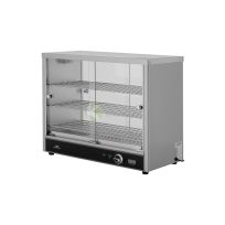 Heated Glass Display Cabinet 3 Shelves from Mayfair
