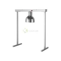 Food Warmer With infrared Lamp - From MAYFAIR-Silver