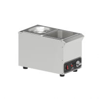 Stainless Steel Compact Warmer - 2 × 1/6 GN From MAYFAIR