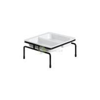 Metro GN 2/3 Buffet Rack with Porcelain Dish 6.5 cm From MAYFAIR