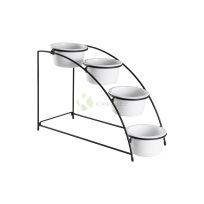 Gastronorm Buffet Stand with 4 Bowls 1.6 L From MAYFAIR