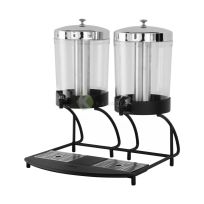 Juice Dispenser - 2*8Lt From MAYFAIR - Black