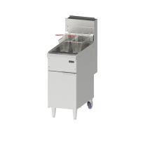 Stainless Steel Gas Fryer Single Tank – 28 LT From MAYFAIR