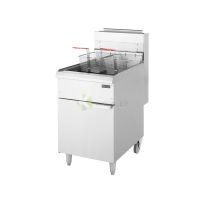 Stainless Steel Gas Fryer Single Tank – 35 LT From MAYFAIR

