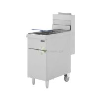 Stainless Steel Gas Fryer Single Tank – 23 LT From MAYFAIR
