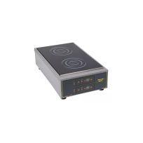 Electric Countertop Induction Cooking Range – 2 Zones From ROLLER GRILL