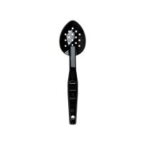 Black Camwear Perforated Salad Bar/Buffet Spoon – 11 Inches From CAMBRO