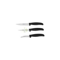 Blister pack with 3 pieces paring knives From SANELLI