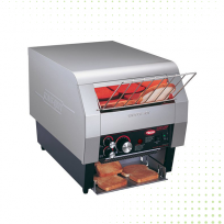 Stainless Steel Horizontal Conveyor Toaster - 6 Slices Per 3 Mins From SHELDON