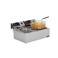 Electric Double Basket Fryer - 2*5LT From ANVIL