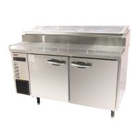 Stainless Steel Double Doors Prep Refrigerator – 405LT From PIOKIT