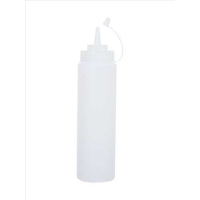 PP Food Grade Squeeze 23OZ White Bottle