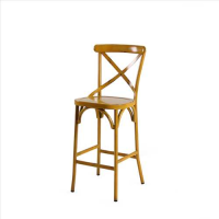 Bar Aluminium Chair – 116CM From PIOKIT - Vintage Yellow