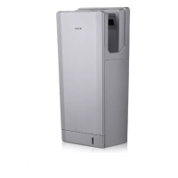 Automatic Wall-Mounted Hand Dryer – Silver - from Piokit