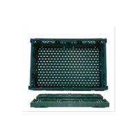 Green Folding Polyethylene Crate – 43LT From L2G 