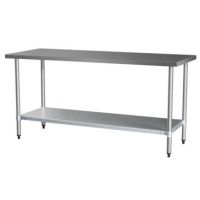 Stainless Steel Prep Table SUS304 Top and Undershelf - From PioKit