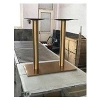  Rectangular Table Base Stainless Steel Copper Finish From PIOKIT