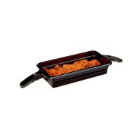 Black Cambro Double Handled High Heat 1/3 Food Pan From CAMBRO