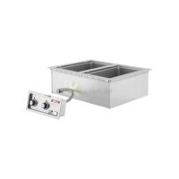 Built-In Stainless Steel Double Food Warmer – 74CM From WELLS