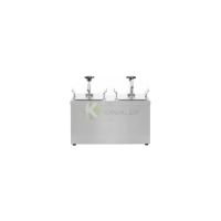 Double Pump Sauce Dispenser – 2 Jar From MAYFAIR