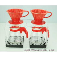 Double Acrylic Coffee Drip Station from Piokit