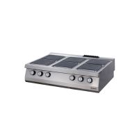 Electric Stainless Steel Cooking Countertop Range With 6 Burners From Ozti