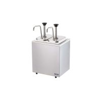 Insulated Dual Pump Sauce Dispenser - Dual  Pumps - From chef master