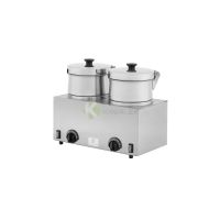 Electric Double Countertop Soup Warmer & Dispenser - 4.7LT From CHEF MASTER