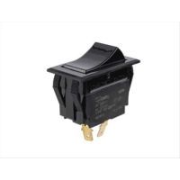 Bunn Rocker Switch, On/Off, Black, SPST