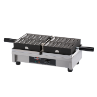 Brussels Waffle Maker Commercial 1800W - 180° Rotating L/R From KRAMPOUZ
