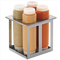 Squeeze Bottle Holder – Open Frame (SBH-4) - from Chef Master
