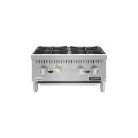 Stainless Steel Gas Countertop Range – 4 Cast Iron Plates From PIOKIT 