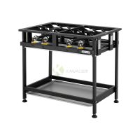 Table Staggered Burners Gas - 4 Burners From PIOKIT